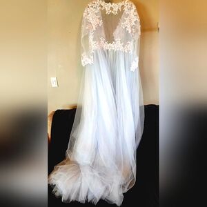 Photo shoot Tullè dress- baby blue